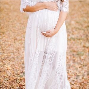 Elegant Lace Off-Shoulder Dress